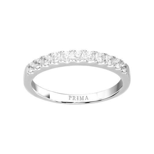 PRIMA Nhẫn Vàng 18K kết hợp Kim Cương