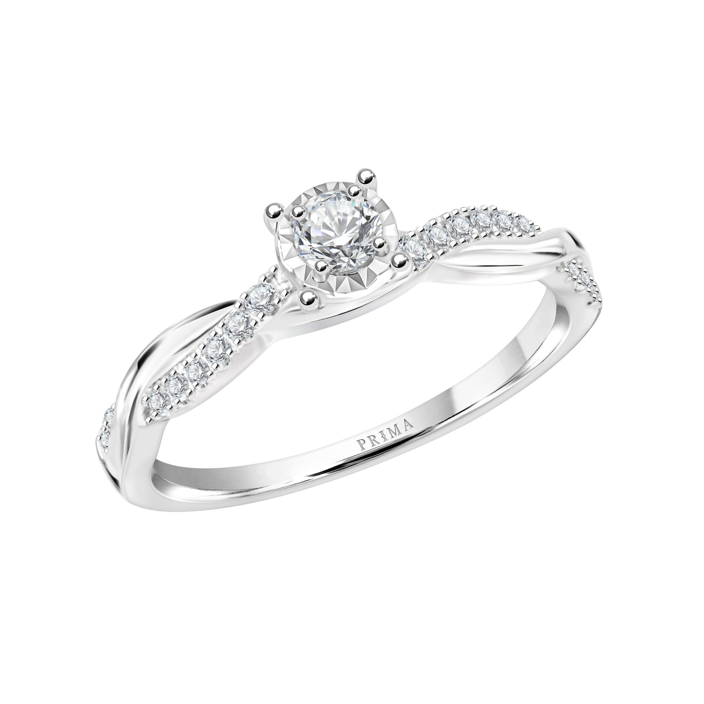 PRIMA 18K Gold Diamond Ring