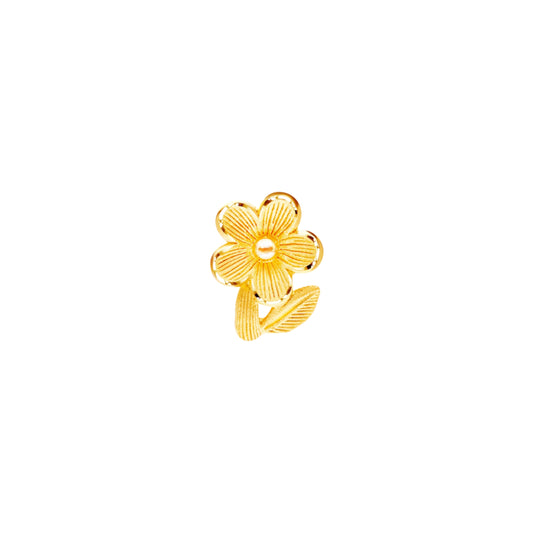 PRIMA Hoa tai Vàng 24K kiểu dáng Hoa Mai Nhỏ - BST Mono chic ( 1 chiếc)