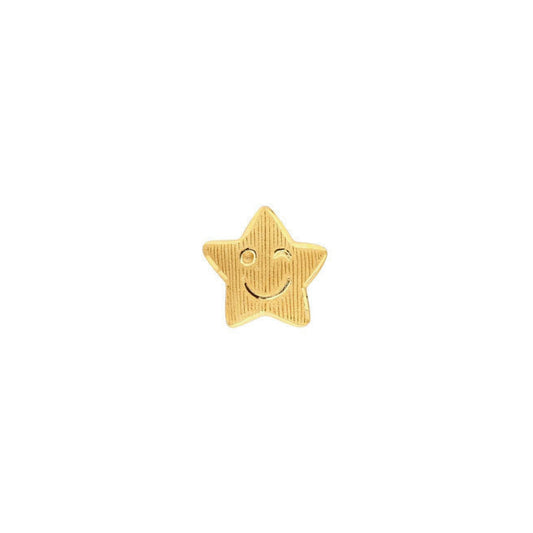PRIMA 24K Gold Earring Little Star Mono Chic Collection (1 pcs)