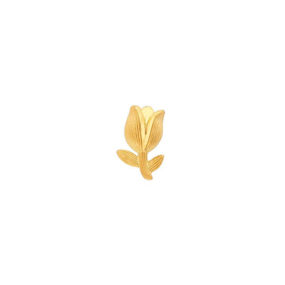 PRIMA 24K Gold Earring - Tulip Mono chic Collection (1 pcs)