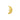 PRIMA 24K Gold Earring Little Moon Mono Chic Collection (1 pcs)