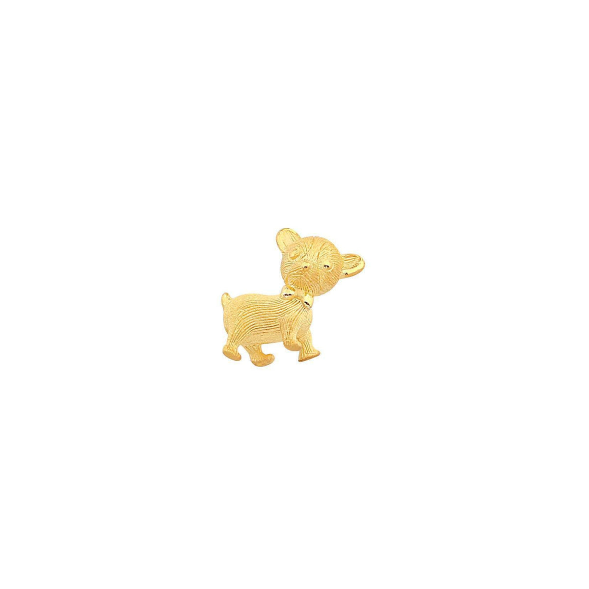 PRIMA 24K Gold Earring Little Dog Mono Chic Collection (1 pcs)