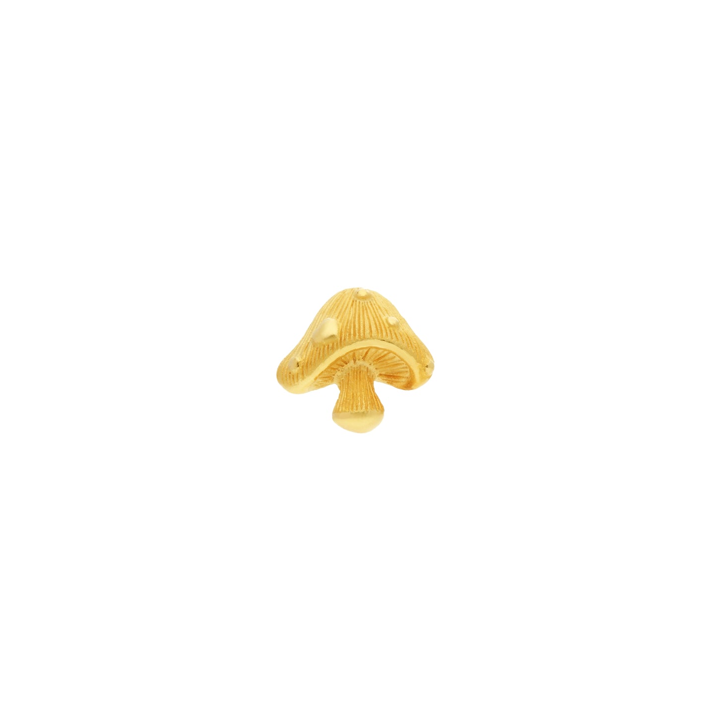 PRIMA 24K Gold Earring - Mushroom Mono chic Collection (1 pcs)