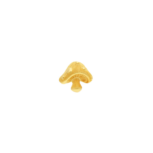 PRIMA Hoa tai Vàng 24K kiểu dáng Cây Nấm Nhỏ - BST Mono chic ( 1 chiếc)