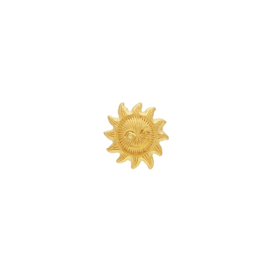 PRIMA 24K Gold Earring Little Sun Mono Chic Collection (1 pcs)