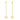 PRIMA 24K Gold Earring Star & Planet Mono Chic Collection (1 pcs)