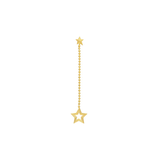PRIMA 24K Gold Earring Star & Planet Mono Chic Collection (1 pcs)