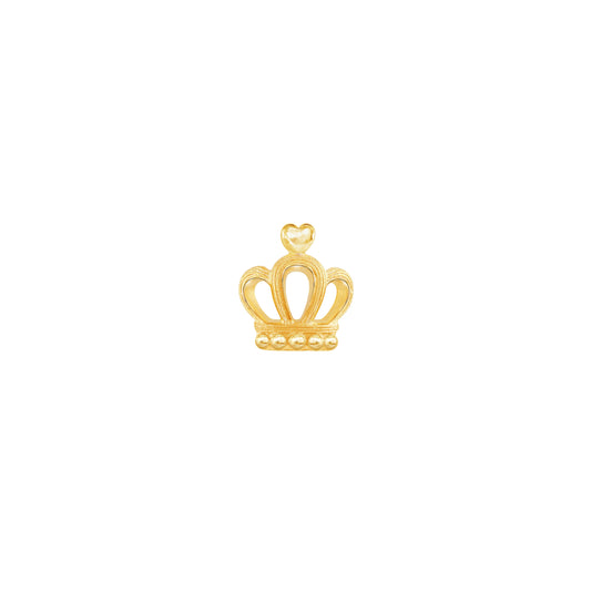 PRIMA 24K Gold Earring Queen Crown Wonderland Collection (1 pcs)