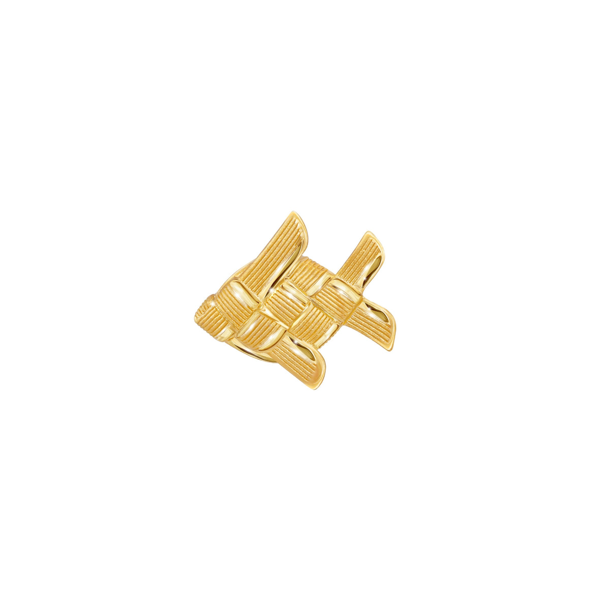 PRIMA 24K Gold Earring - Fish Mono chic Collection (1 pcs)