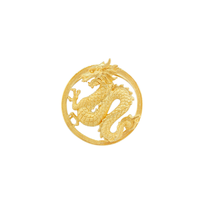 PRIMA 24K Gold Pendant Dragon Collection