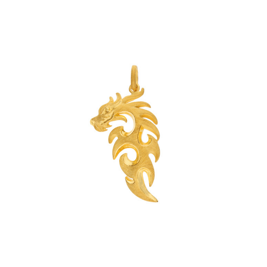 PRIMA 24K Gold Pendant Dragon Collection