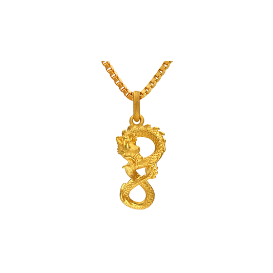 PRIMA 24K Gold Pendant Dragon Collection