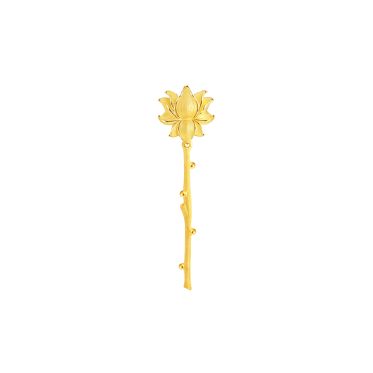 PRIMA 24K Gold Pendant - Royal Lotus Collection