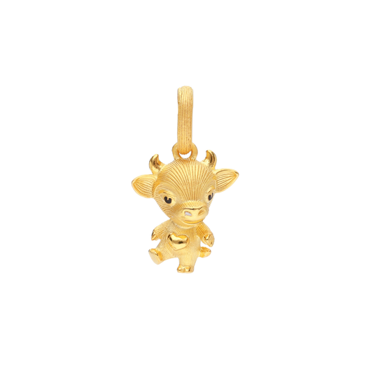 PRIMA 24K Gold Pendant Ox Zodiac Collection