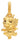 PRIMA 24K Gold Pendant Dragon Zodiac Collection