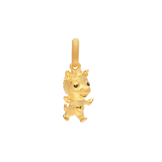 PRIMA 24K Gold Pendant HorseZodiac Collection