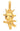 PRIMA 24K Gold Pendant Goat Zodiac Collection