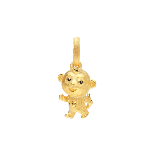PRIMA 24K Gold Pendant Monkey Zodiac Collection