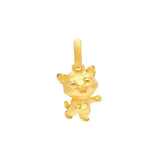PRIMA 24K Gold Pendant Cat Zodiac Collection