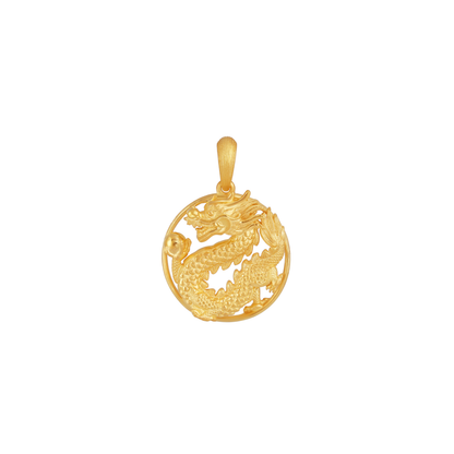 PRIMA 24K Gold Pendant Dragon Collection