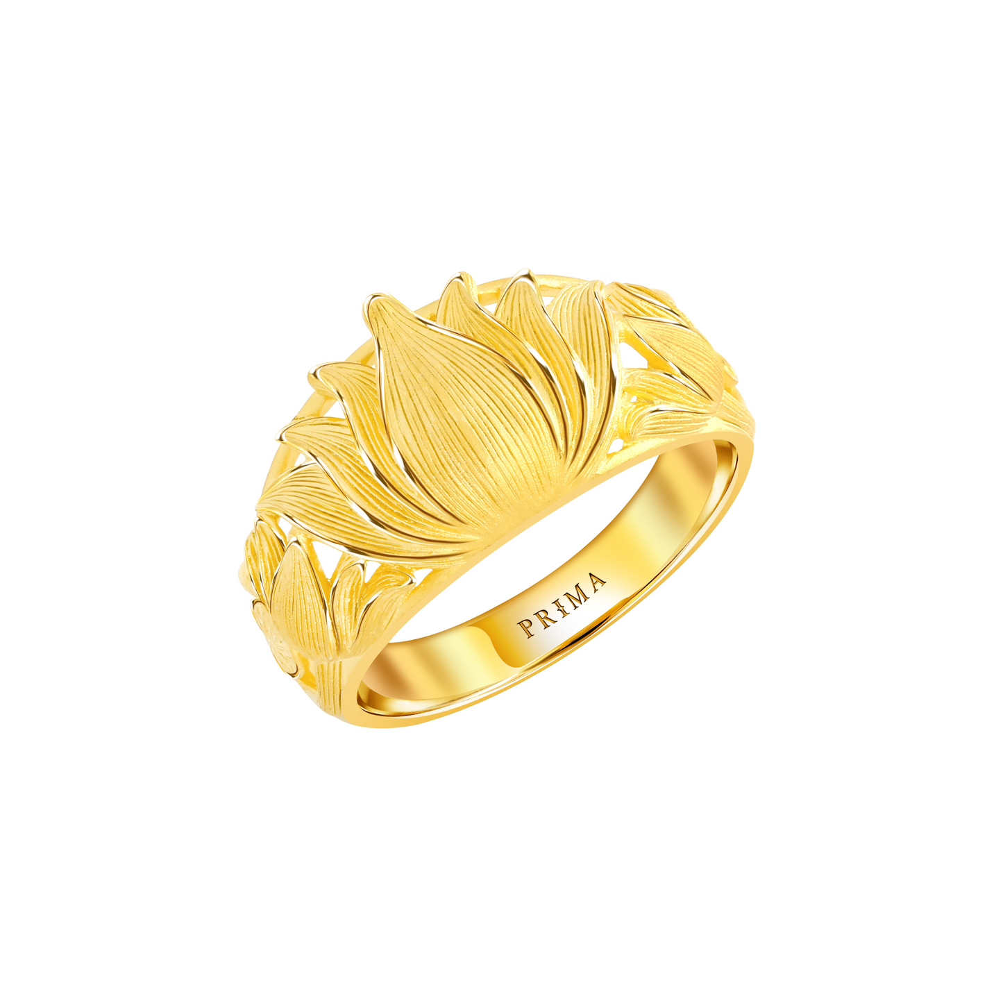 PRIMA Nhẫn Vàng 24K - BST Royal Lotus
