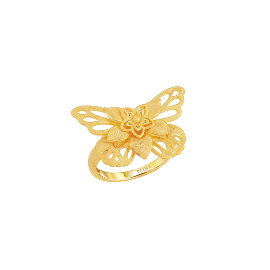 PRIMA Nhẫn Vàng 24K - BST Butterfly Concerto