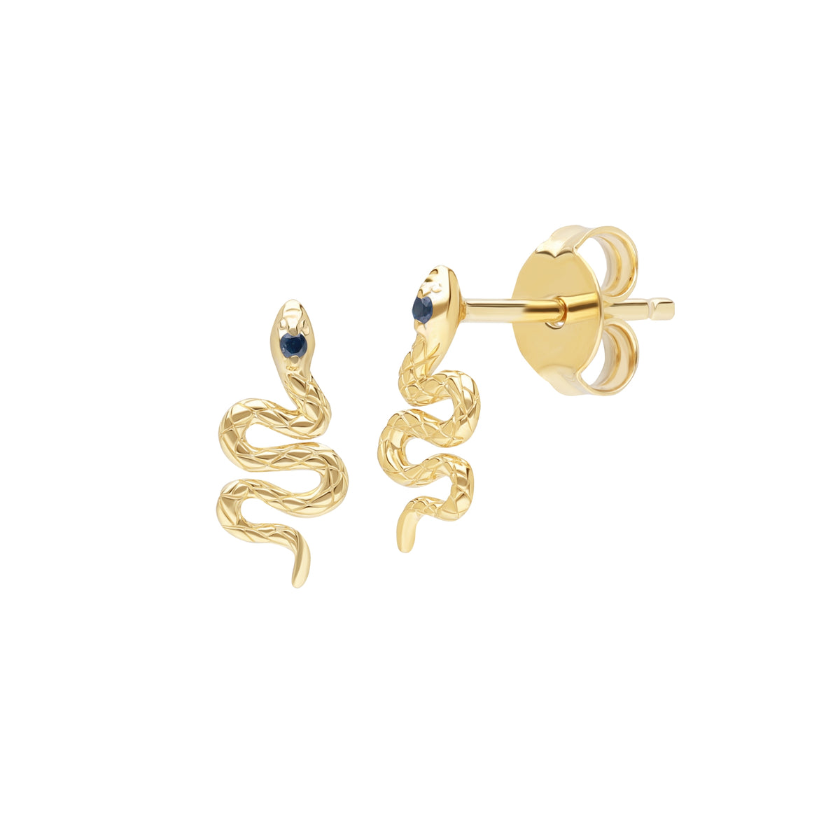 PRIMA Hoa tai Vàng 9K kết hợp Đá Màu - BST Serpent