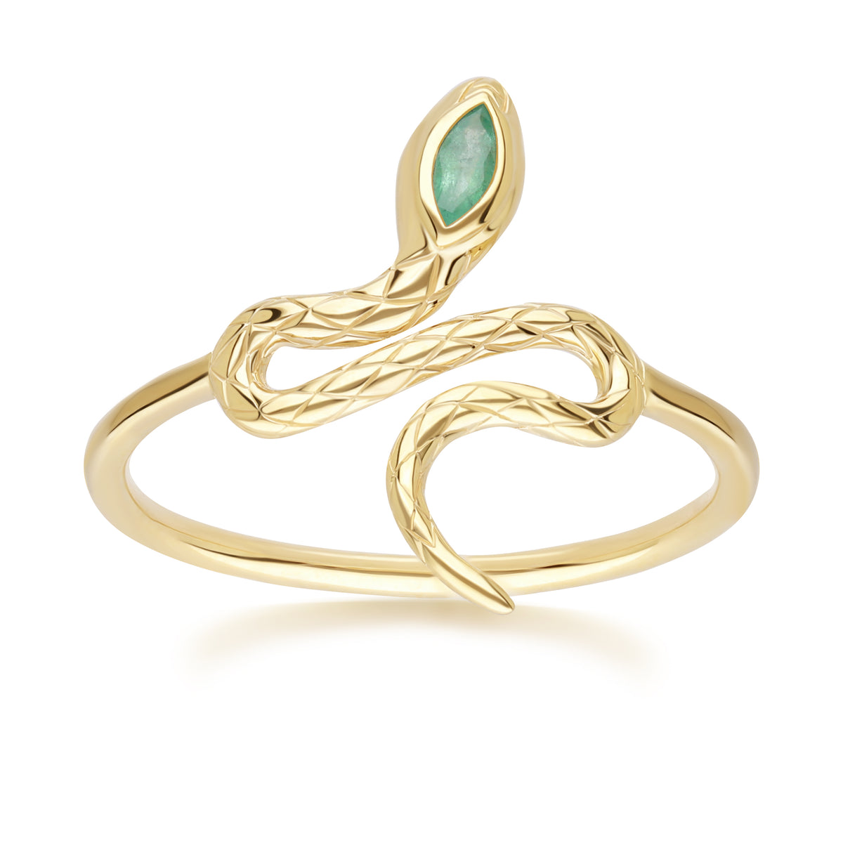 PRIMA Nhẫn Vàng 9K kết hợp Đá Màu - BST Serpent