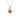 PRIMA 9K Gold Diamond & Gemstones Pendant Lucky Flower Collection