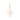PRIMA 9K Gold Diamond Pendant Love Letter Collection