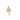 PRIMA 9K Gold Diamond Earrings Monochic Collection (1pcs)