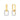 PRIMA 9K Gold Diamond Earrings - Dline Collection