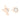 PRIMA 9K Gold Diamond Earrings Love Letter Collection