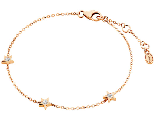 PRIMA 9K Gold Diamond Bracelets Little Star Collection