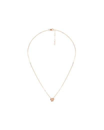 PRIMA Vòng cổ Vàng 9K kết hợp Kim Cương - BST Rosanna