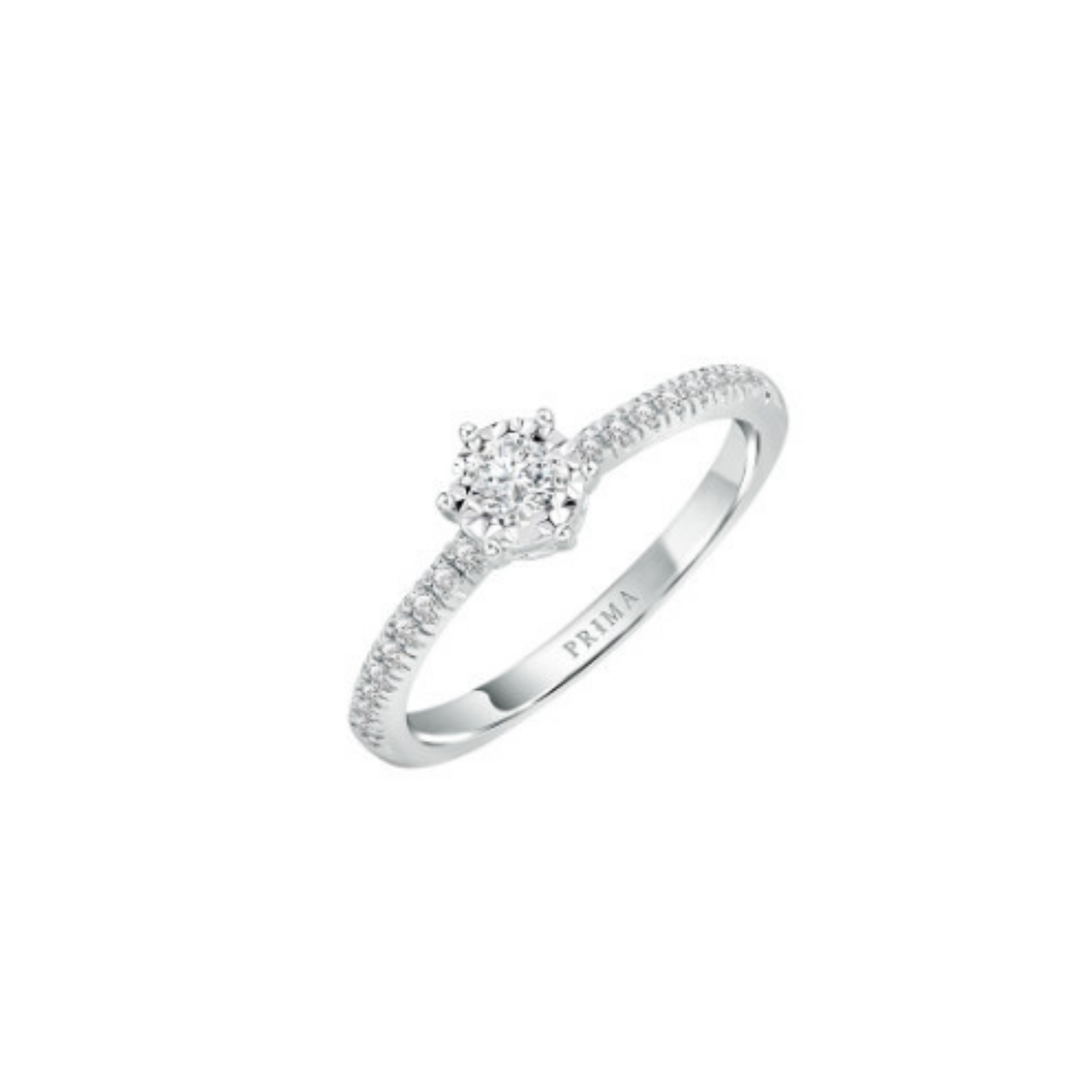 PRIMA 18K Gold Diamond Ring