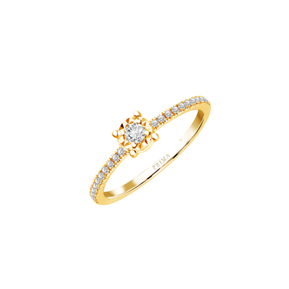 PRIMA 18K Gold Diamond Ring