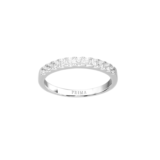 PRIMA Nhẫn Vàng 18K kết hợp Kim Cương