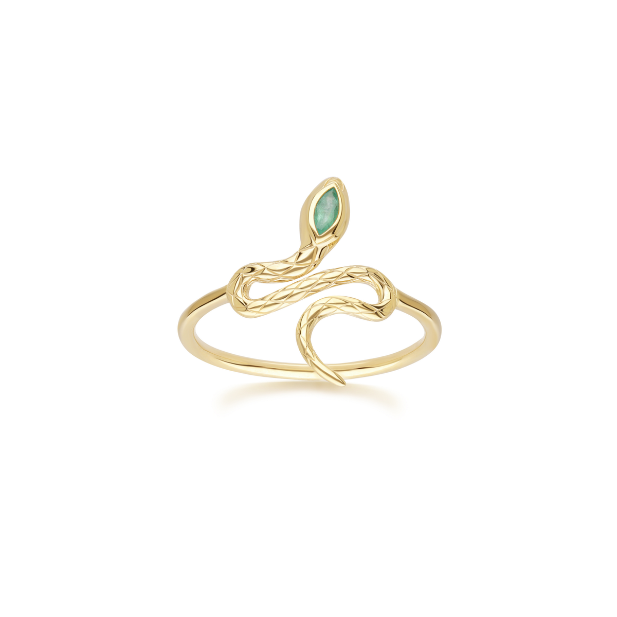 PRIMA Nhẫn Vàng 9K kết hợp Đá Màu - BST Serpent