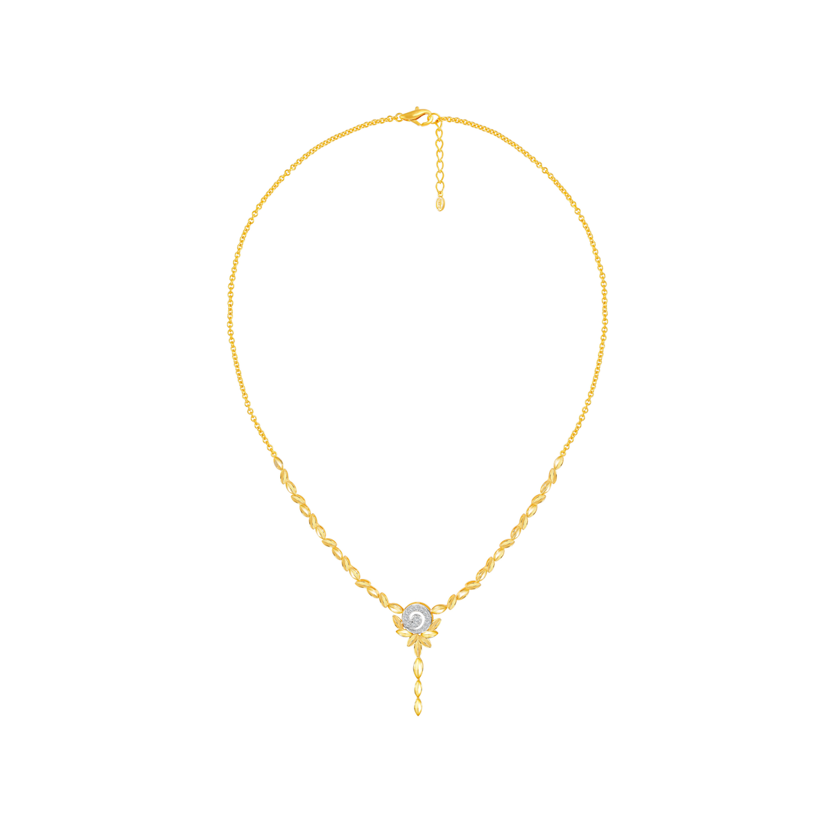 PRIMA Vòng Cổ 24K kết hợp Kim Cương - BST Siam Panarai