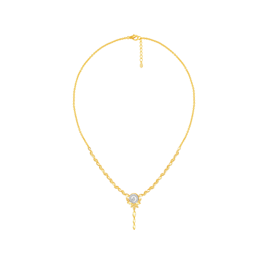 PRIMA Vòng Cổ 24K kết hợp Kim Cương - BST Siam Panarai