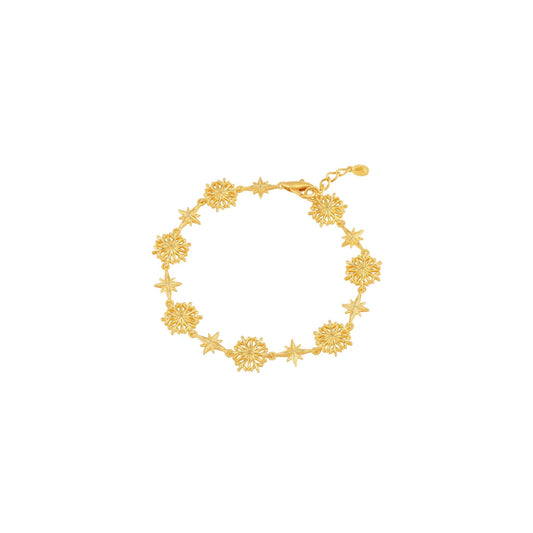 [Pre-Order] PRIMA 24K Gold Bracelet Snowflake Collection