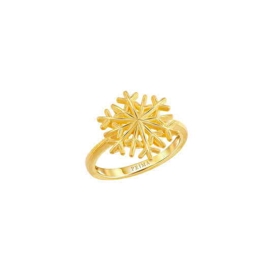 [Pre-Order] PRIMA 24K Gold Ring Snowflake Collection