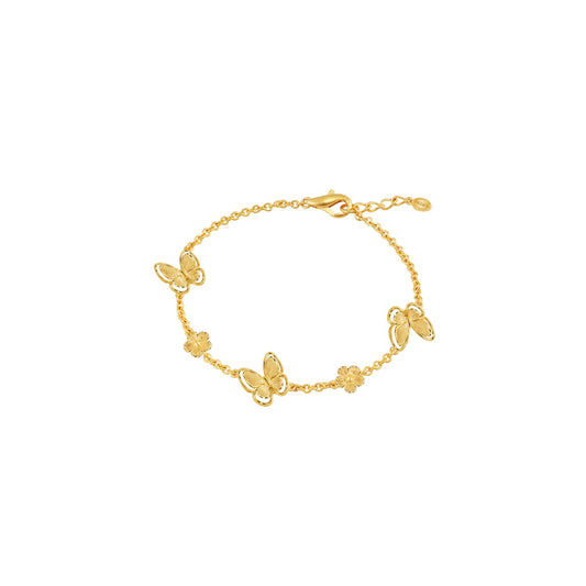 [Pre-Order] PRIMA 24K Gold Bracelet Butterfly Concerto Collection