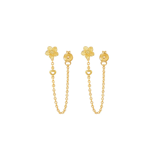 [Pre-Order] PRIMA 24K Gold Earrings Tempo Collection
