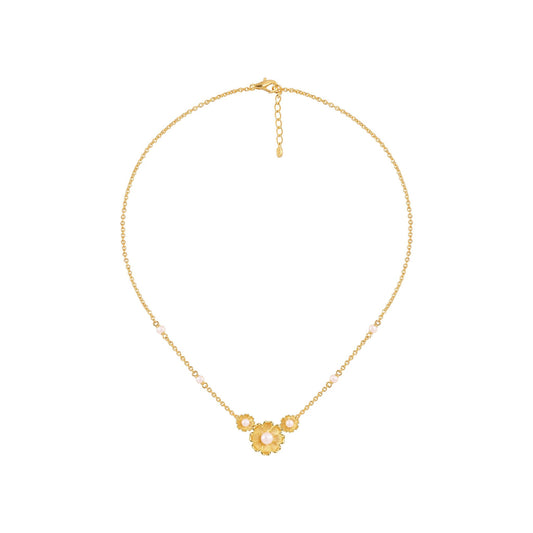[Pre-Order] PRIMA 24K Gold Necklace Daisy Collection