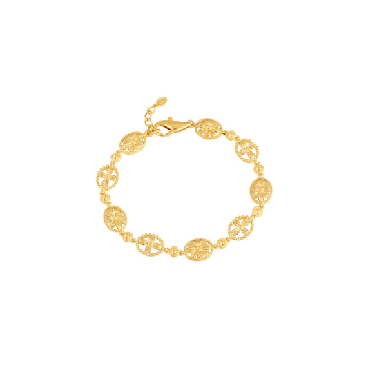 [Pre-Order] PRIMA 24K Gold Bracelet Flora Collection