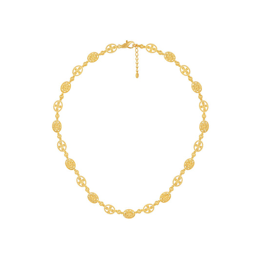 [Pre-Order] PRIMA 24K Gold Necklace Flora Collection