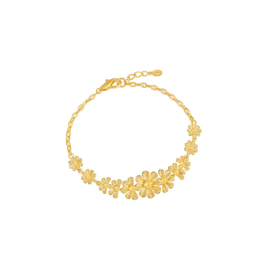 [Pre-Order] PRIMA 24K Gold Bracelet Flora Collection